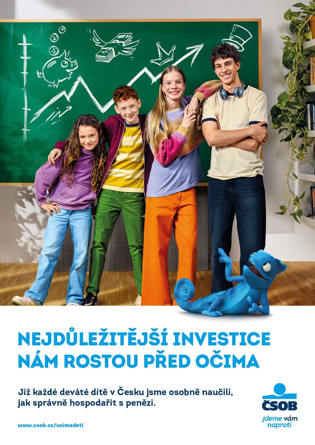 ČSOB děkuje v kampani za finanční vzdělávání